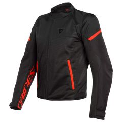 Dainese Bora Air Textile Jacket Black / Fluo Red