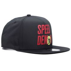 Dainese Knee Down 9Fifty Snapback Cap Scratch Black / Red