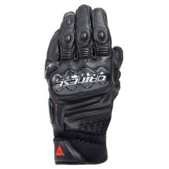 Dainese Carbon 4 Short Leather Gloves Black / Black