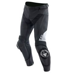 Dainese Delta 4 Leather Trousers Black / White