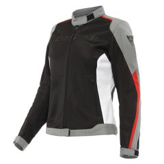 Dainese Hydra Flux 2 Air D-Dry Ladies Textile Jacket Black / Charcoal Grey / Lava Red
