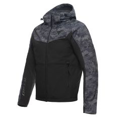 Dainese Ignite Hooded Textile Jacket Black / Camo Grey