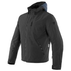 Dainese Mayfair D-Dry Hooded Textile Jacket Ebony / Black