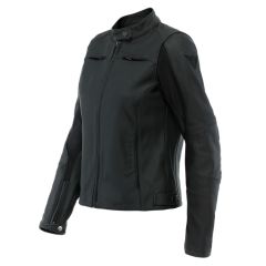 Dainese Razon 2 Ladies Leather Jacket Black