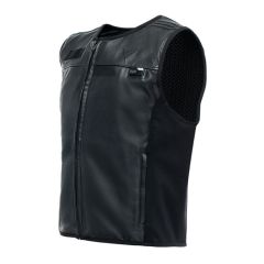 Dainese Smart Leather Vest Black