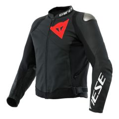 Dainese Sportiva Leather Jacket Matt Black