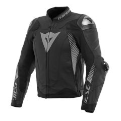 Dainese Super Speed 4 Leather Jacket Black / Grey