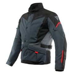 Dainese Tempest 3 D-Dry Touring Textile Jacket Ebony / Black / Lava Red