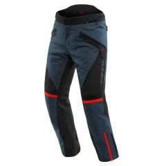 Dainese Tempest 3 D-Dry Textile Trousers Ebony / Black / Lava Red