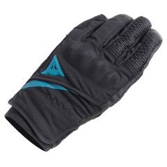 Dainese Trento D-Dry Ladies Winter Textile Gloves Black / Ocean Depth Blue
