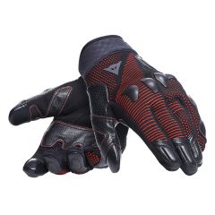 Dainese Unruly Ergo-Tek Textile Gloves Black / Red