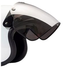 DMD Flip-Up Visor Mirror Silver For Vintage Helmets