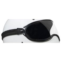 DMD Goggles Clear With Black Strap For Racer Helmets