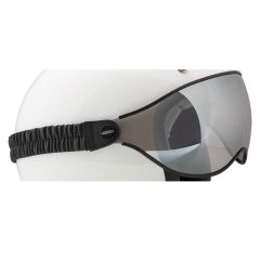 DMD Goggles Mirror Silver Lens With Black Strap For Vintage Helmets