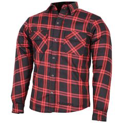 Duchinni Redwood Youth Protective Overshirt Black / Red