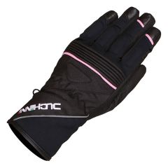 Duchinni Verona Ladies Textile Gloves Black / Pink