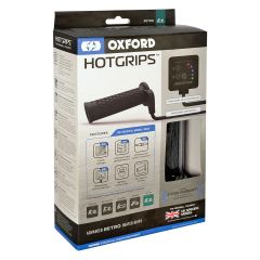 Oxford Advanced Retro Hotgrips - UK Specific