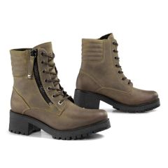Falco Misty Ladies Leather Boots Olive