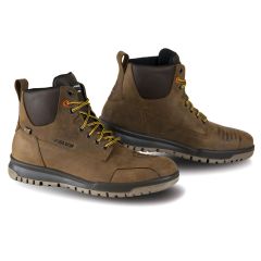 Falco Patrol Leather Boots Dark Brown