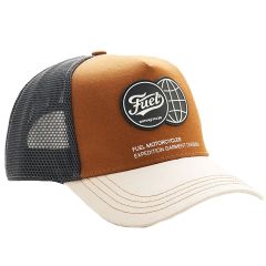 Fuel Expedition Logo Cap Brown / White