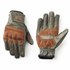 Fuel Rodeo Leather Gloves Olive