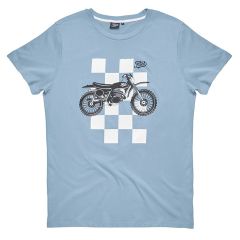 Fuel Scrambler T-Shirt Blue / White