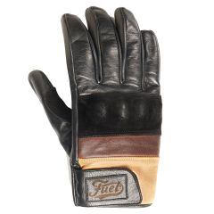 Fuel Triple Crown Leather Gloves Black