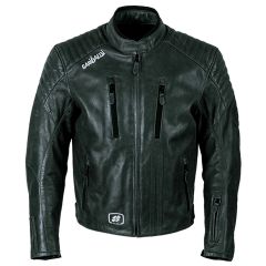 Garibaldi Bullrider Vintage Leather Jacket Black