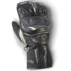 Halvarssons Duved Touring Leather Gloves Black / Grey