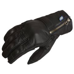 Halvarssons Hofors Summer Short Leather Gloves Black