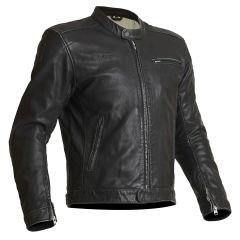 Halvarssons Idre Classic Leather Jacket Black