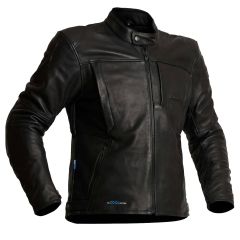 Halvarssons Racken All Season Waterproof Leather Jacket Black