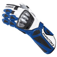 Held Phantom 2 Summer Leather Gloves White / Blue