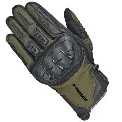 Held Sambia Summer Adventure Touring Textile Gloves Military Green / Black