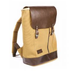 Helstons Backpack Beige / Brown