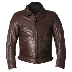 Helstons Bill Leather Jacket Natural Brown