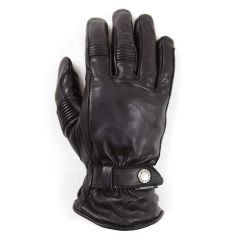 Helstons Boston Summer Waterproof Leather Gloves Black