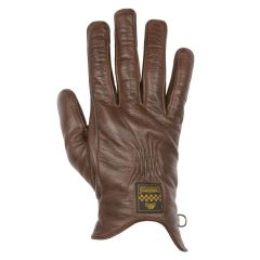 Helstons Condor Summer Waterproof Leather Gloves Camel / Black