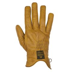 Helstons Condor Summer Waterproof Leather Gloves Gold / Brown