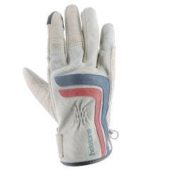 Helstons Jeff Summer Textile Gloves Beige / Blue / Red