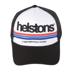 Helstons Mora Cap Black / White