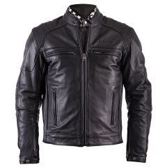 Helstons Trust Leather Jacket Black