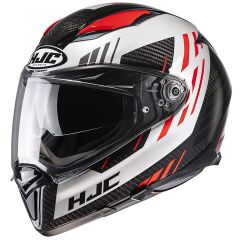 HJC F70 Kesta Carbon MC1 Red / White / Black