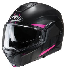 HJC i100 Beis MC8SF Pink / Black