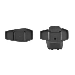 Interphone Adhesive & Clip Kit Black For Ucom 8R Bluetooth Intercommunication System