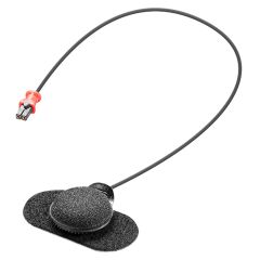 Interphone Wired Microphone Black For Ucom 16 / Ucom 4 / Ucom 2 Bluetooth Intercommunication System