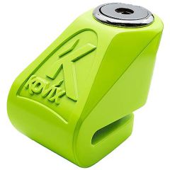 Kovix KN1 Mini Disc Lock Fluo Green With 6mm Pin