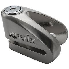 Kovix KVZ2 Disc Lock Brushed Metal Grey With 14mm Pin