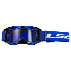LS2 Aura Goggles Black / Blue With Clear Lens For Helmets