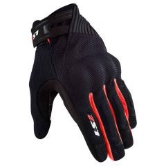 LS2 Dart 2 All Season Textile Gloves Black / Red